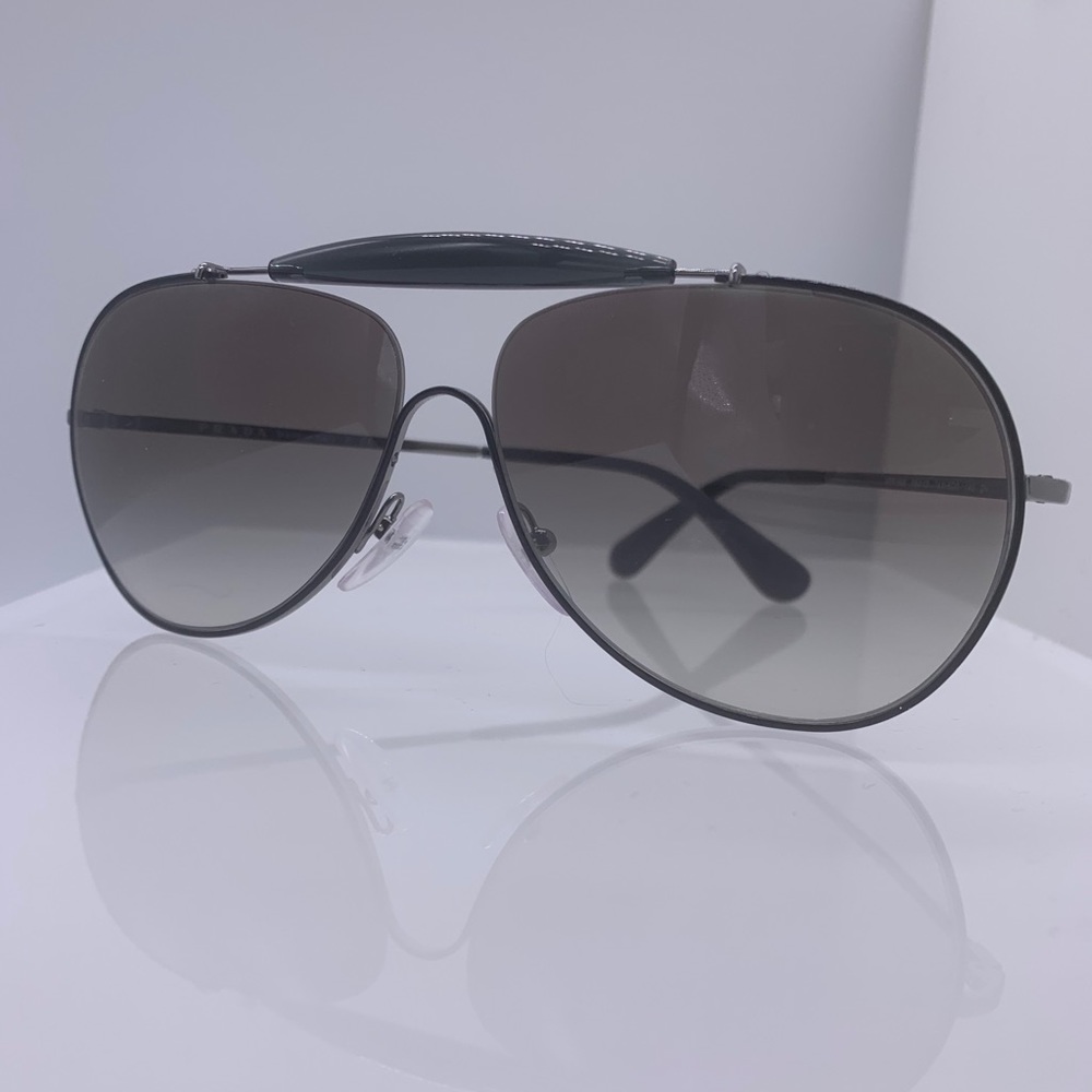 💯 Authentic New Prada Pilot Style Aviators